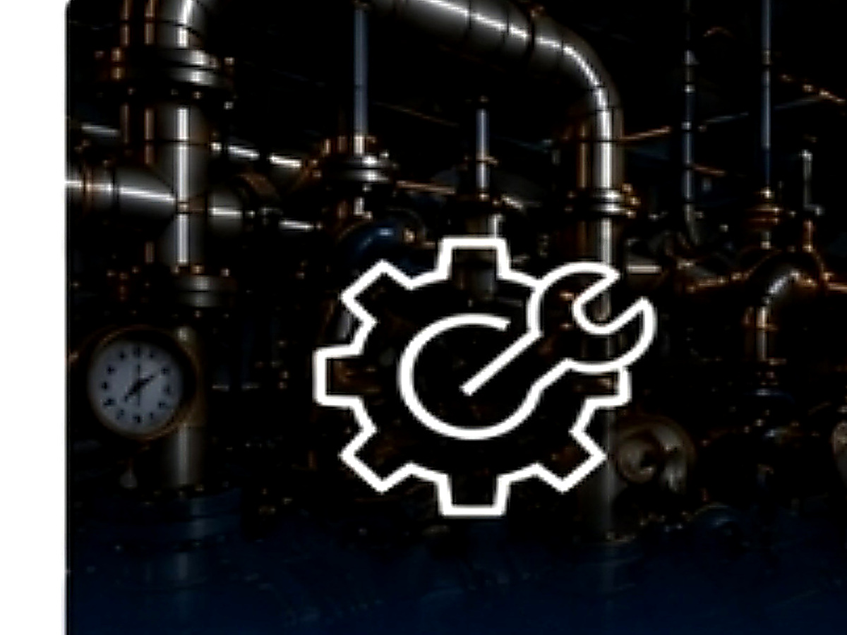 Engineering industry illustration