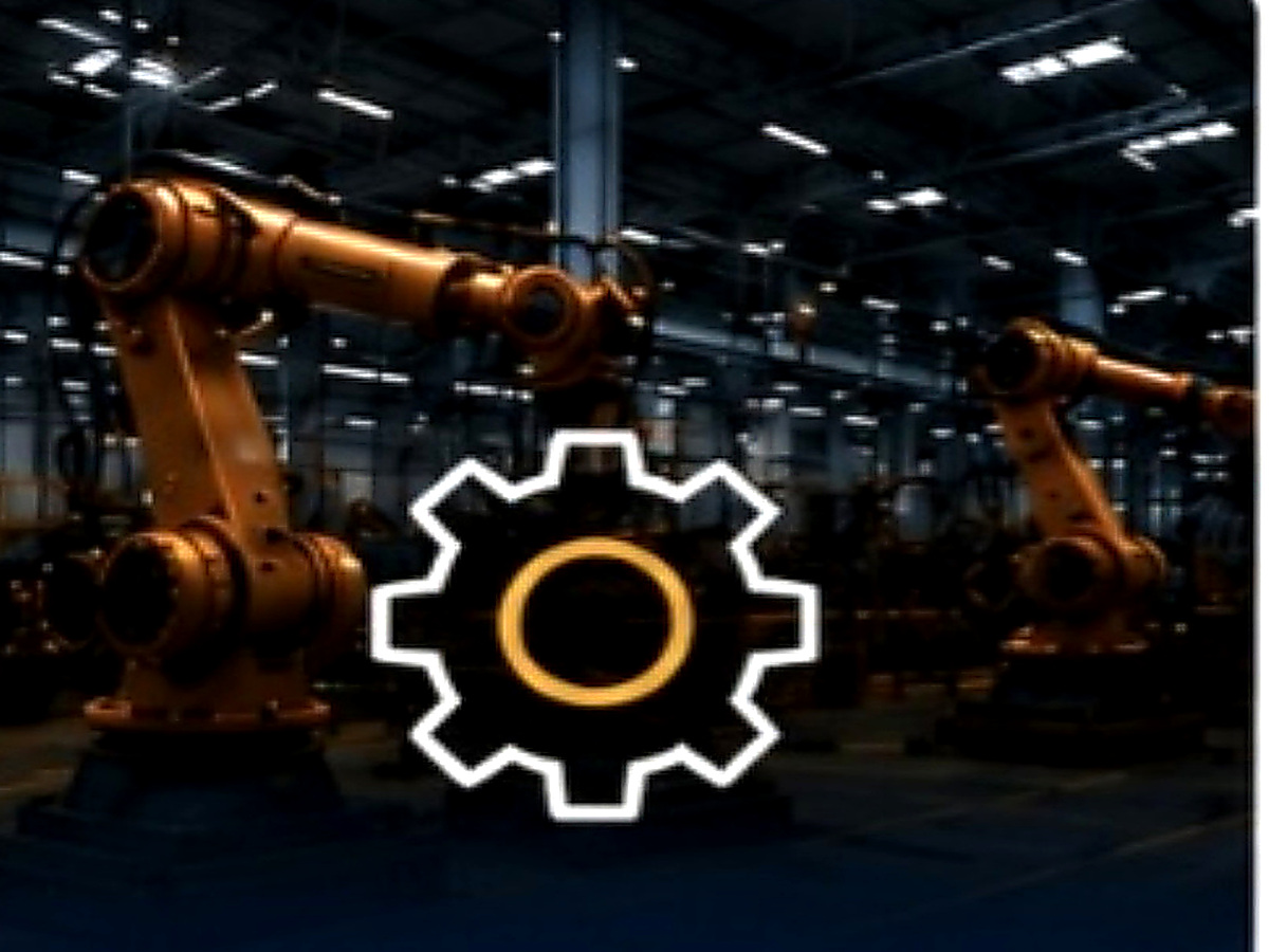 Manufacturing industry illustration
